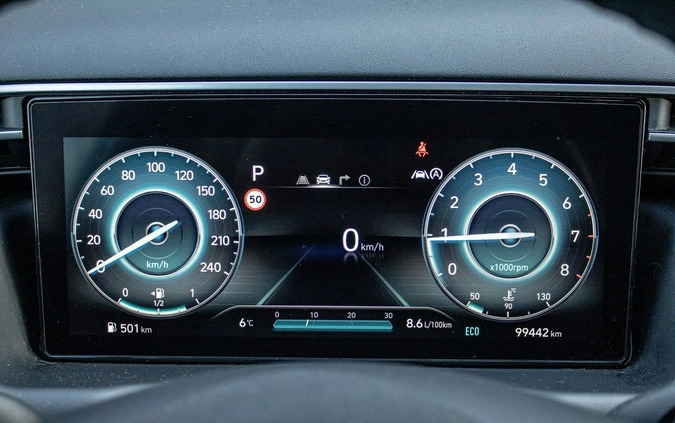 Hyundai Tucson cena 110900 przebieg: 99500, rok produkcji 2021 z Łódź małe 742